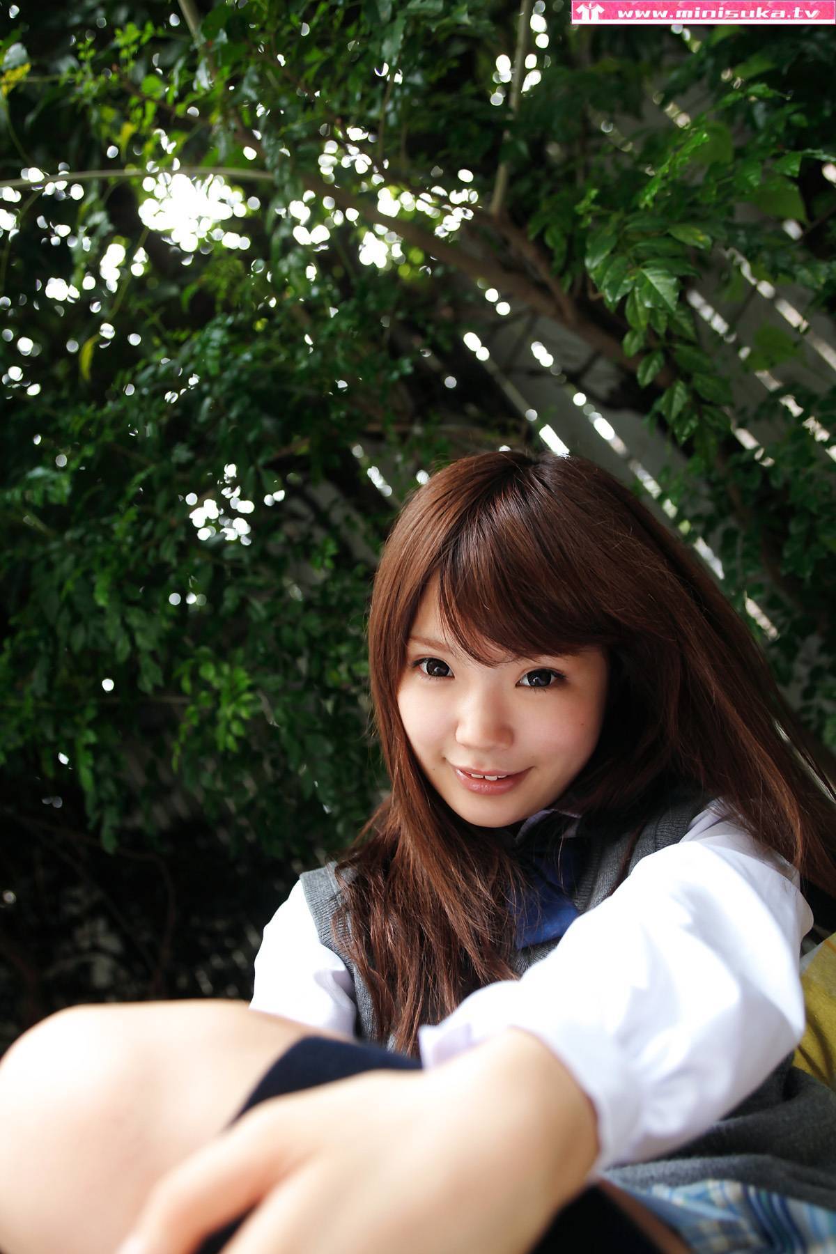 日本美少女 佐藤愛美 Manami Sato [Minisuka.tv]现役女子高生 (1)